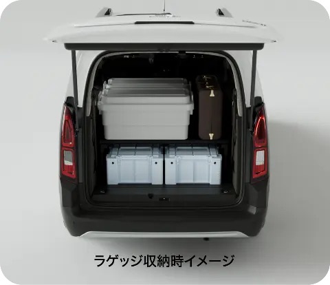 『特別価格』NEW BERLINGO専用アクセサリー ストレージ&ベッドキット